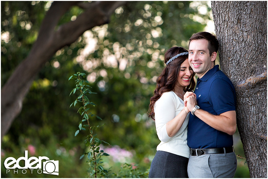 Rose Garden Engagement Session 