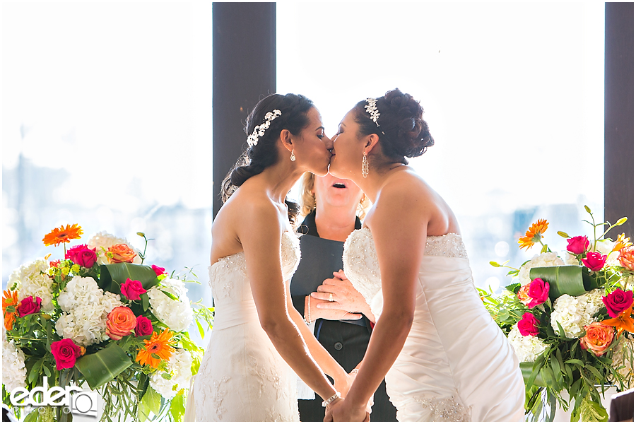 A Beautiful Same Sex Wedding Styled Shoot On Brighton Seafront