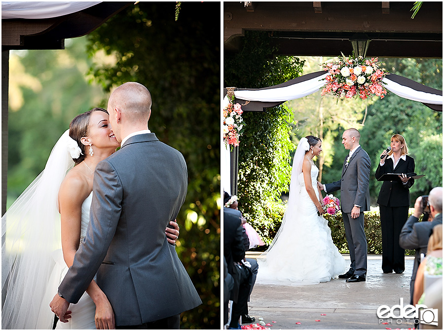 Creative wedding photography at Wedgewood in Fallbrook by Eder Photo