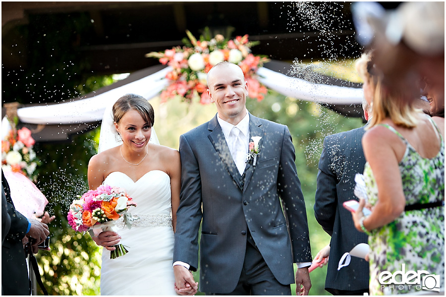 Creative wedding photography at Wedgewood in Fallbrook by Eder Photo