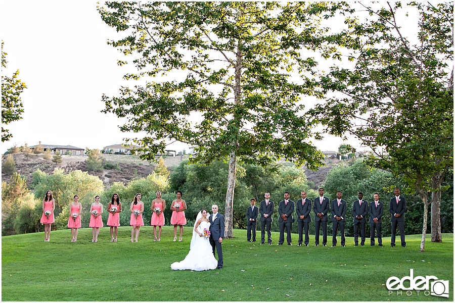 Creative wedding photography at Wedgewood in Fallbrook by Eder Photo