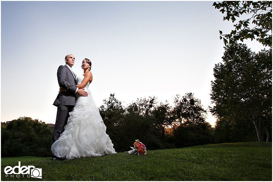 Creative wedding photography at Wedgewood in Fallbrook by Eder Photo