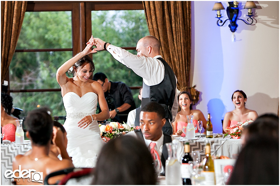 Creative wedding photography at Wedgewood in Fallbrook by Eder Photo