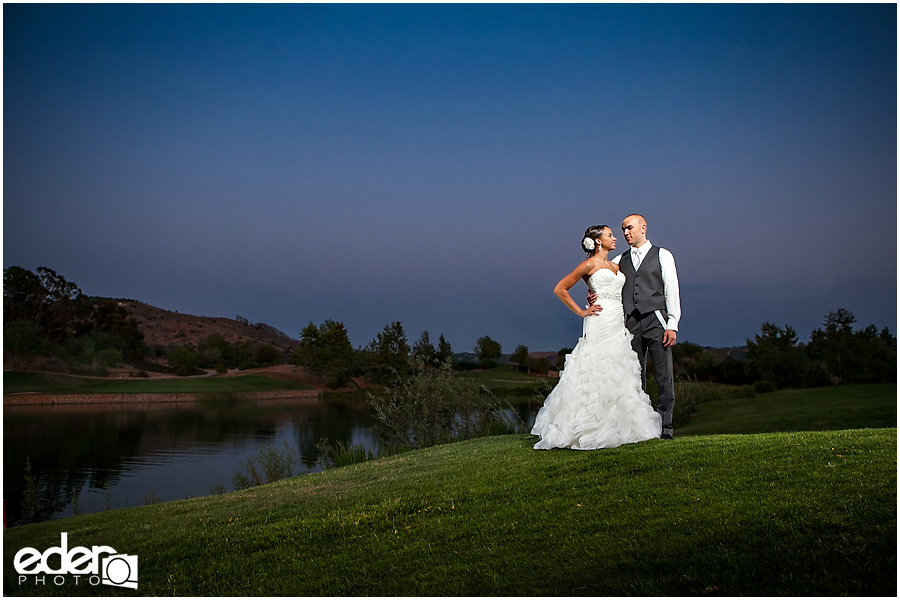 Creative wedding photography at Wedgewood in Fallbrook by Eder Photo