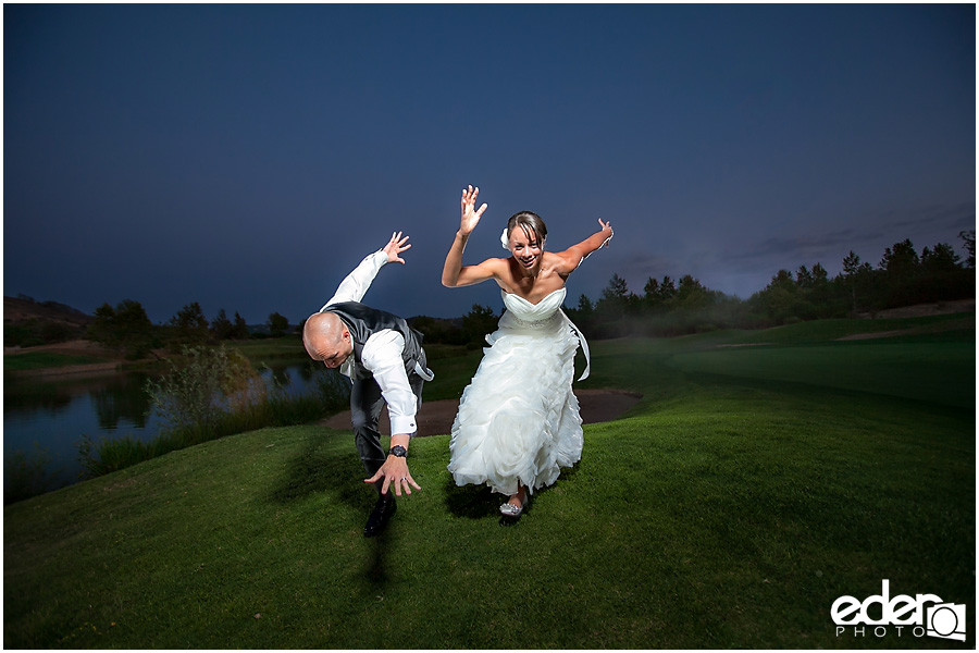 Creative wedding photography at Wedgewood Golfclub Wedding