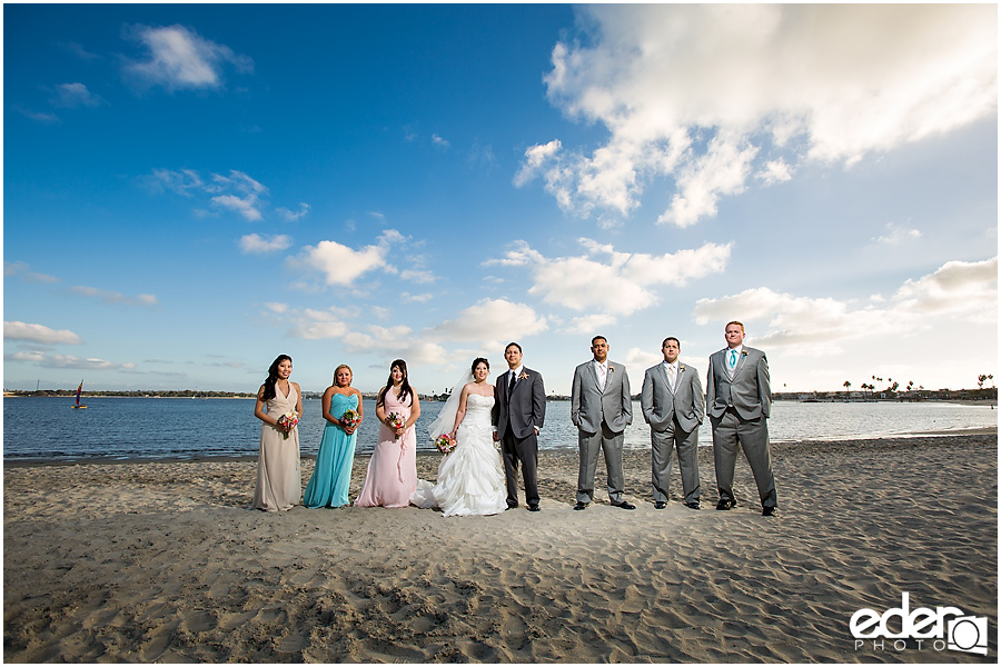 Mission Bay Wedding at ZLAC Rowing Club - Southern California Photographer Eder Photo