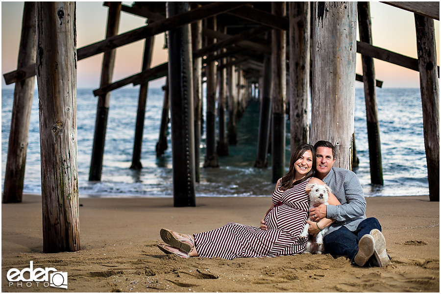 Sunset Maternity Portrait Session