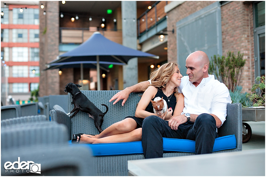 Gaslamp San Diego Engagement Photographer Eder Photo