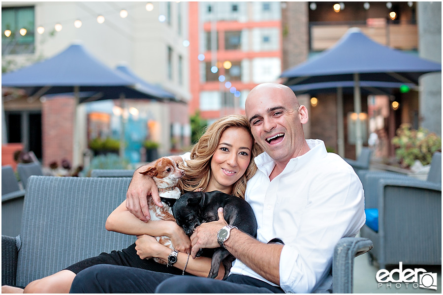 Gaslamp San Diego Engagement Photographer Eder Photo