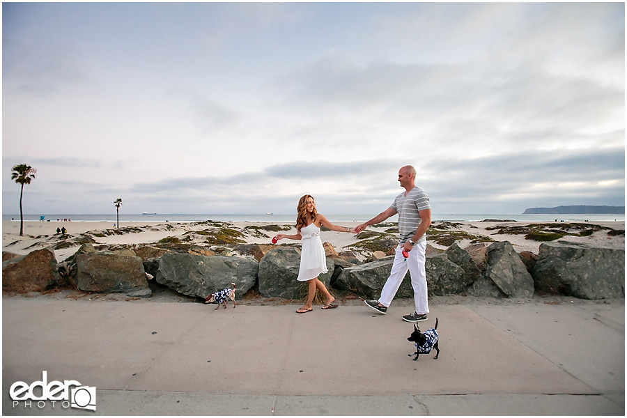 Gaslamp San Diego Engagement Photographer Eder Photo