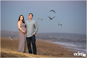 Sunset Maternity Portrait Session – Newport Beach, CA