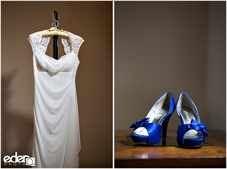 Destination Wedding - Blue Wedding Shoes