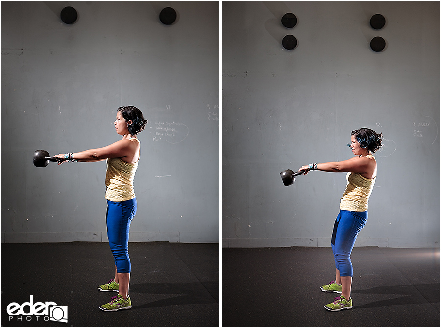 Fitness Portraits for Professionals - kettle bell