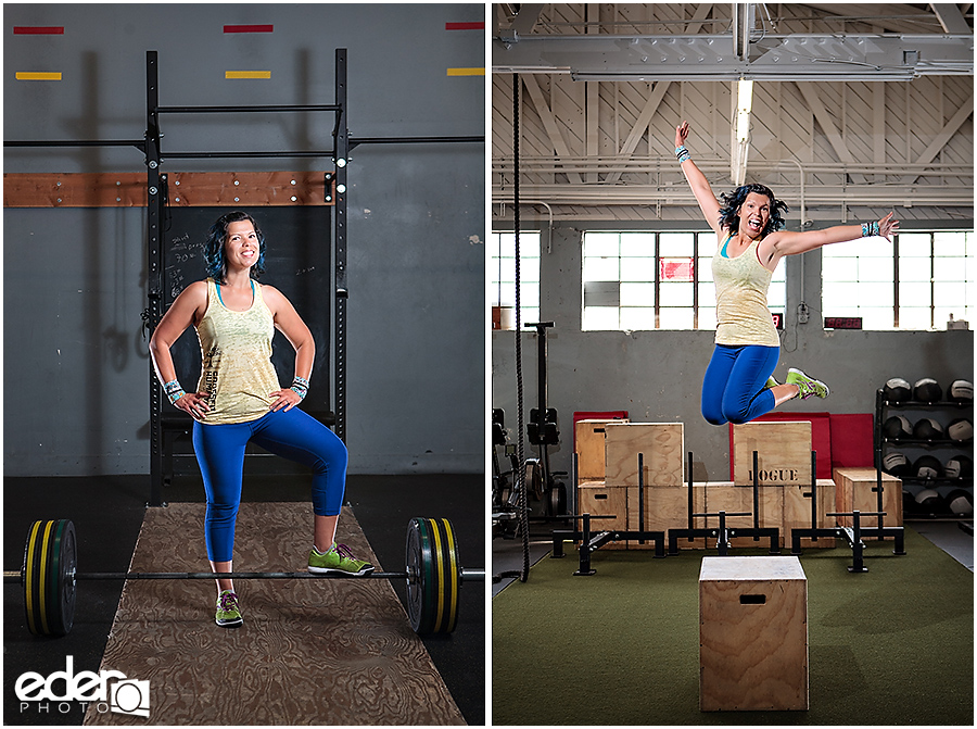 Fitness Business Headshots for Crossfit Gym