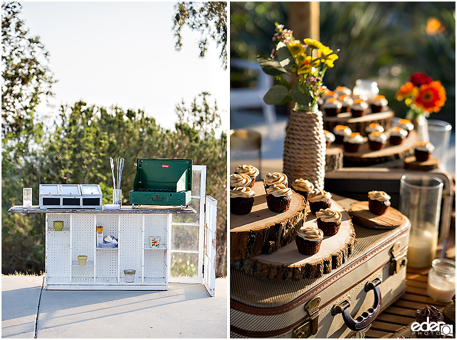 Backyard wedding ideas - dessert