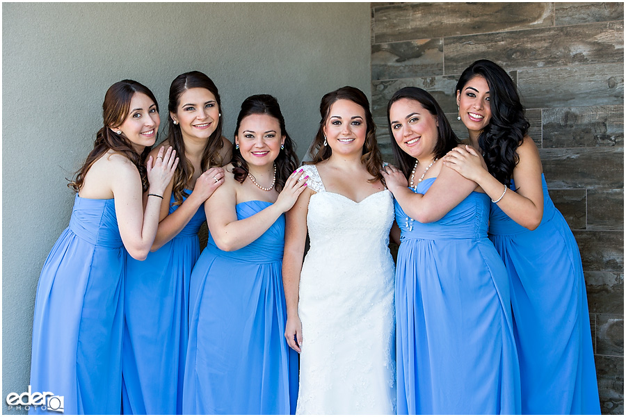 Founders Chapel Wedding Bridesmaids