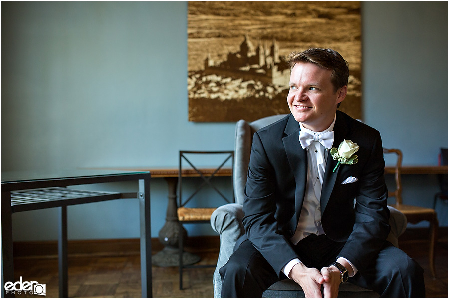 Founders Chapel Wedding Groom