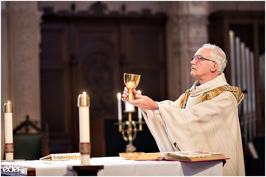 Founders Chapel Wedding mass