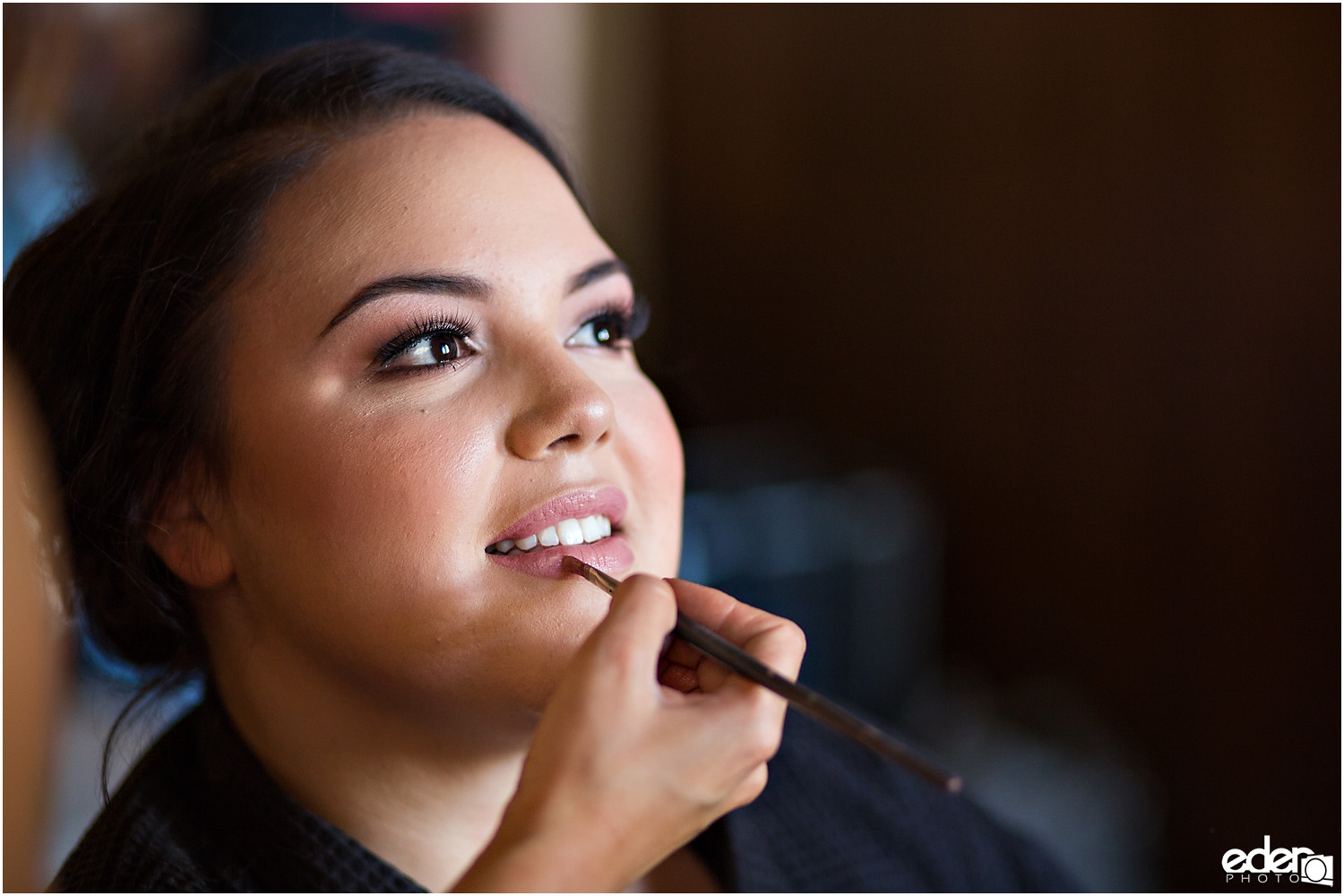 Heritage Park wedding prep - makeup