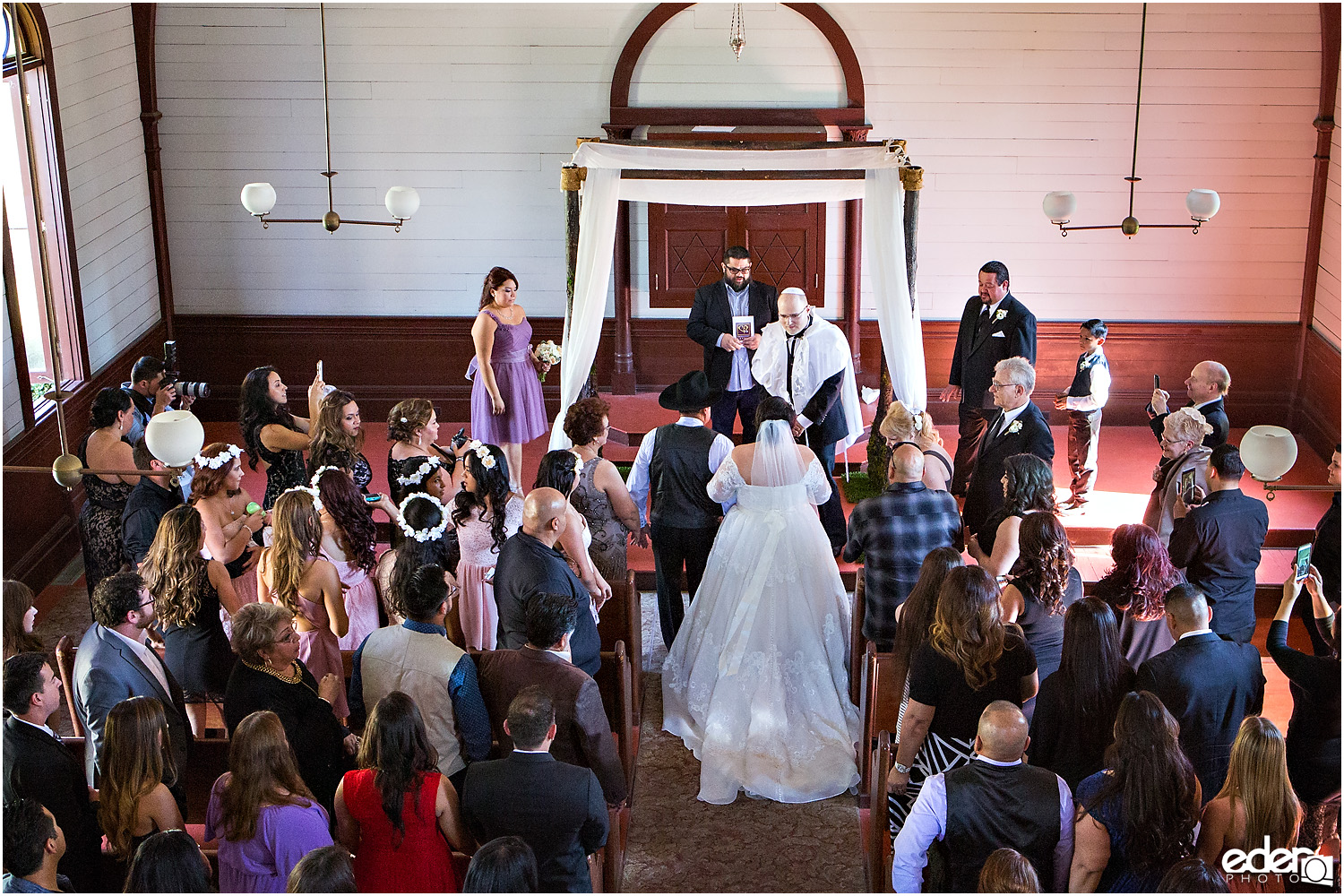 Heritage Park Temple Ceremony Overhead