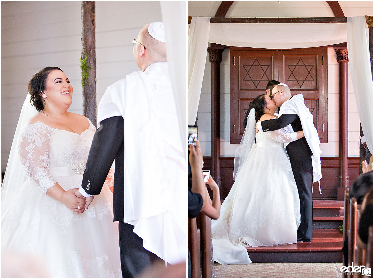 Heritage Park Temple Ceremony Kiss