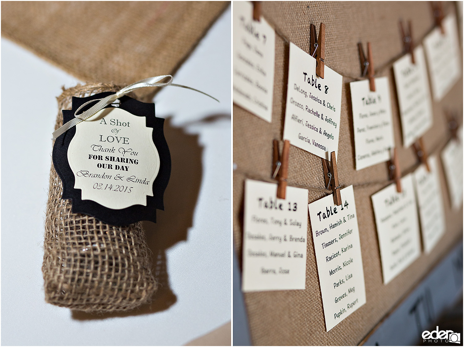 Moniker Warehouse Wedding Details - seating chart