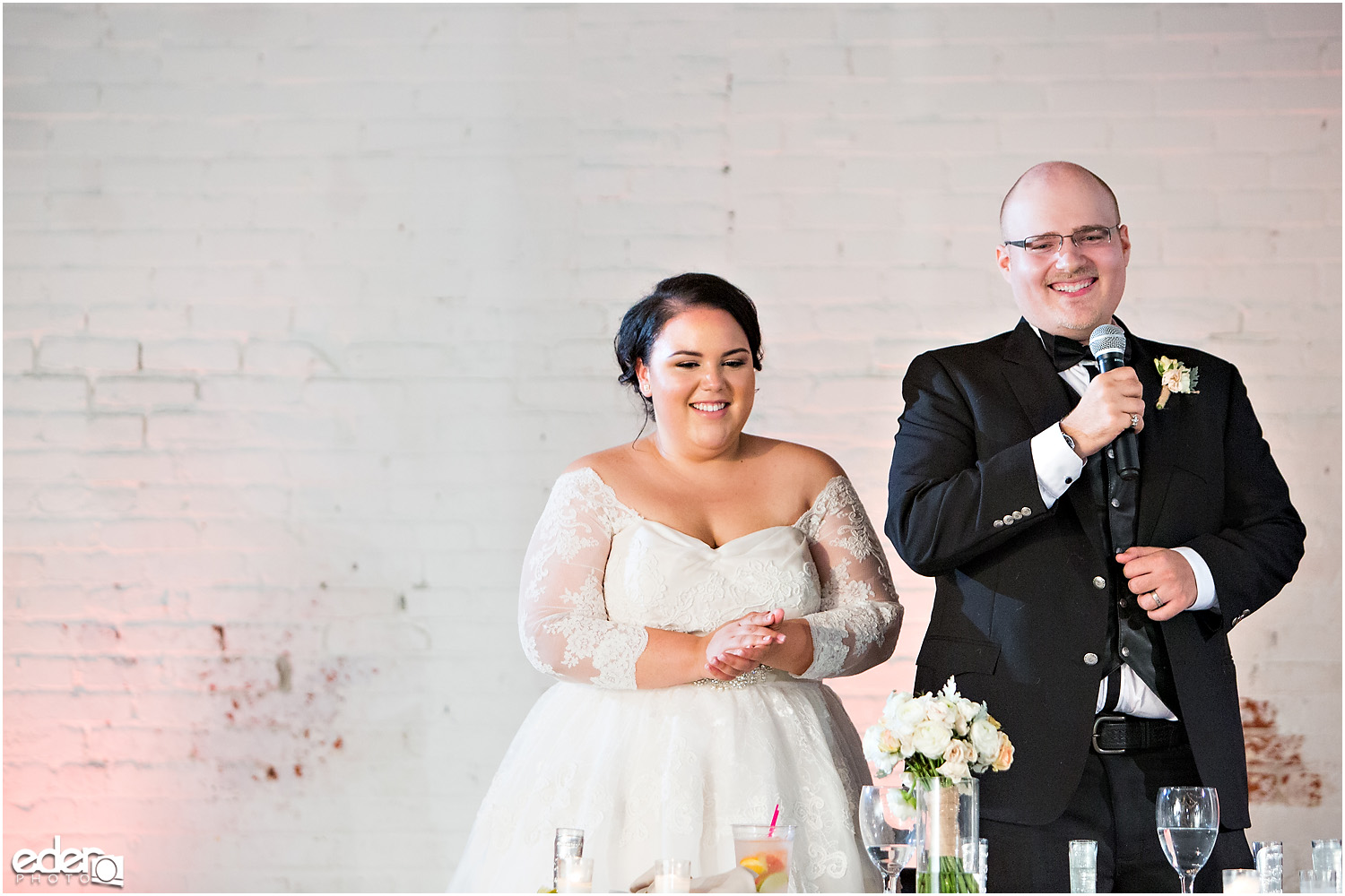 Moniker Warehouse Wedding Toasts