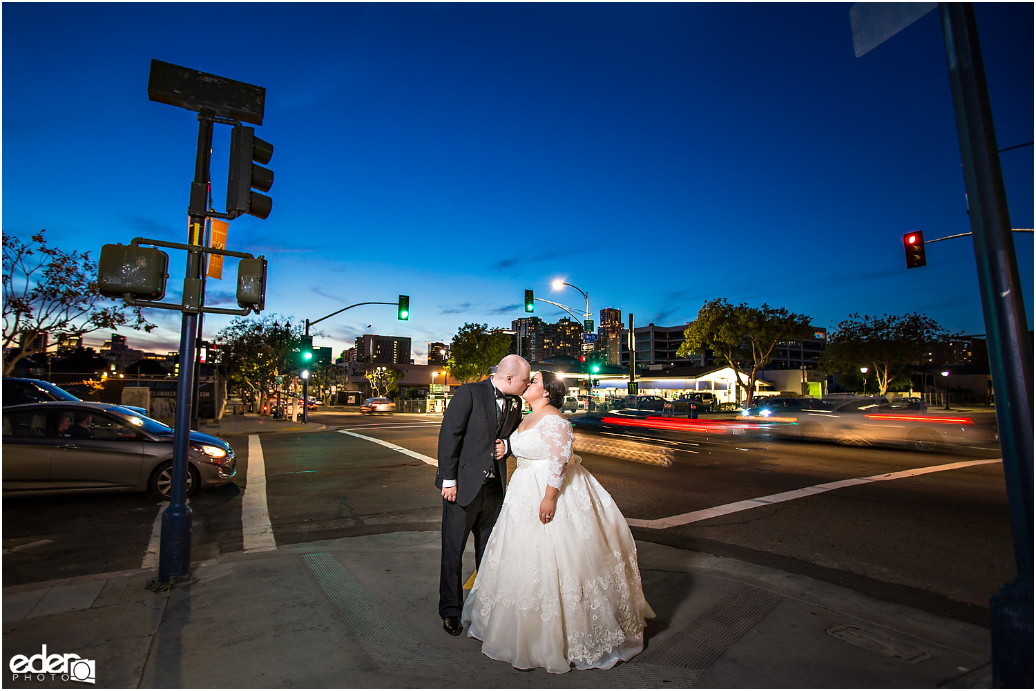 Moniker Warehouse Wedding Night Portraits