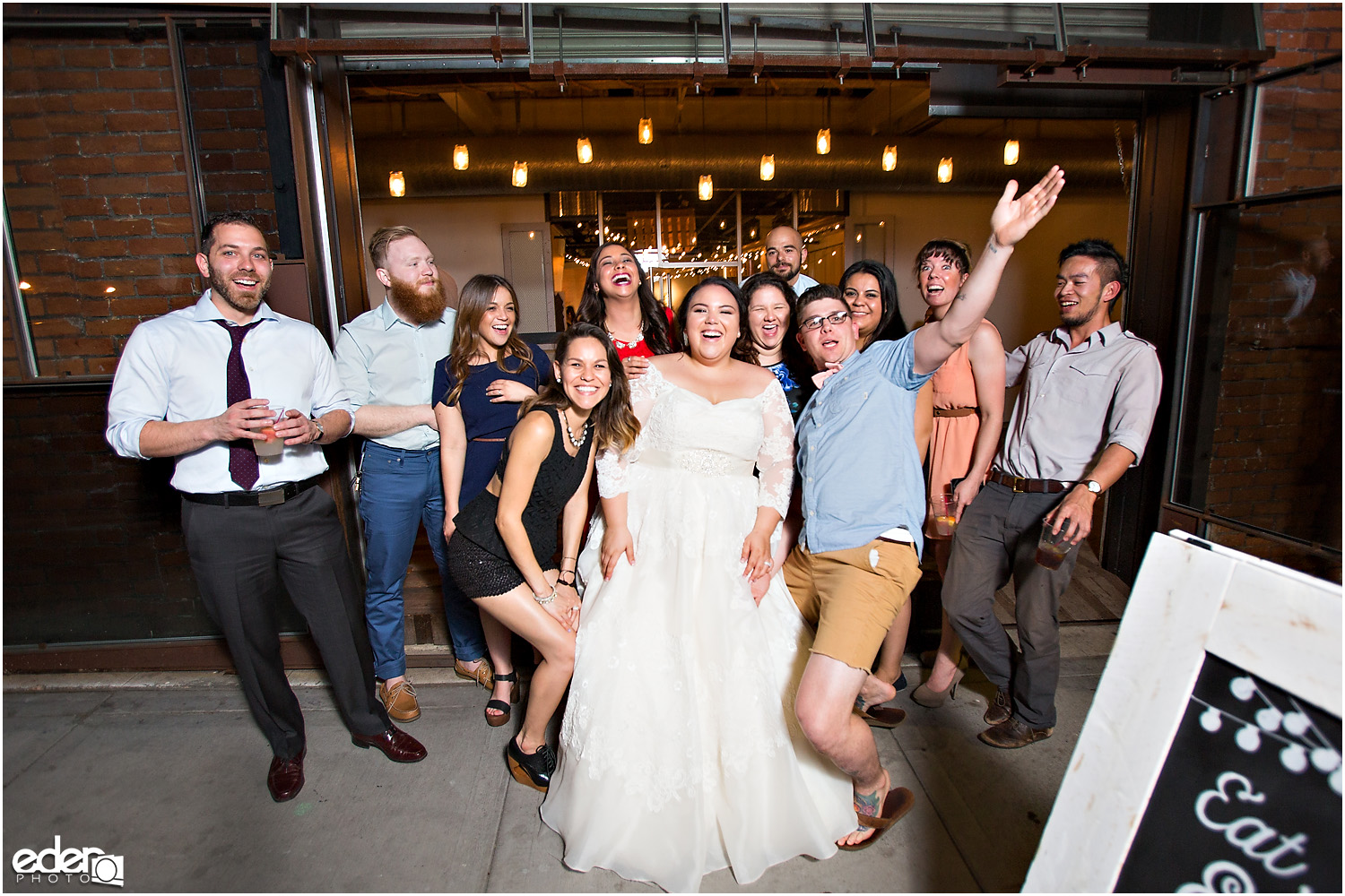 Moniker Warehouse Wedding Reception