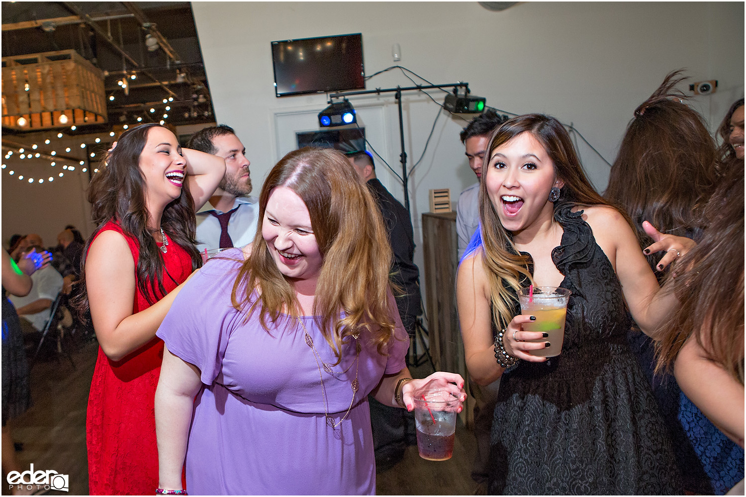 Moniker Warehouse Wedding Reception Dancing