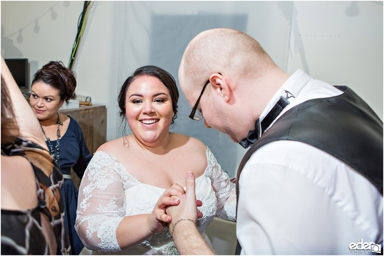 Moniker Warehouse Wedding dancing