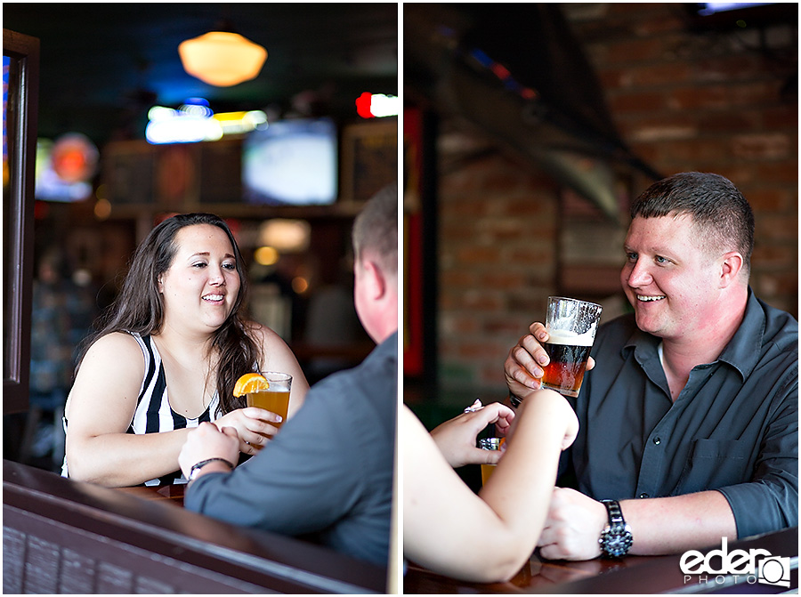 McGreggors Bar Engagement Session