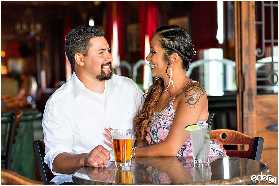 Bar Engagement Session in San Diego