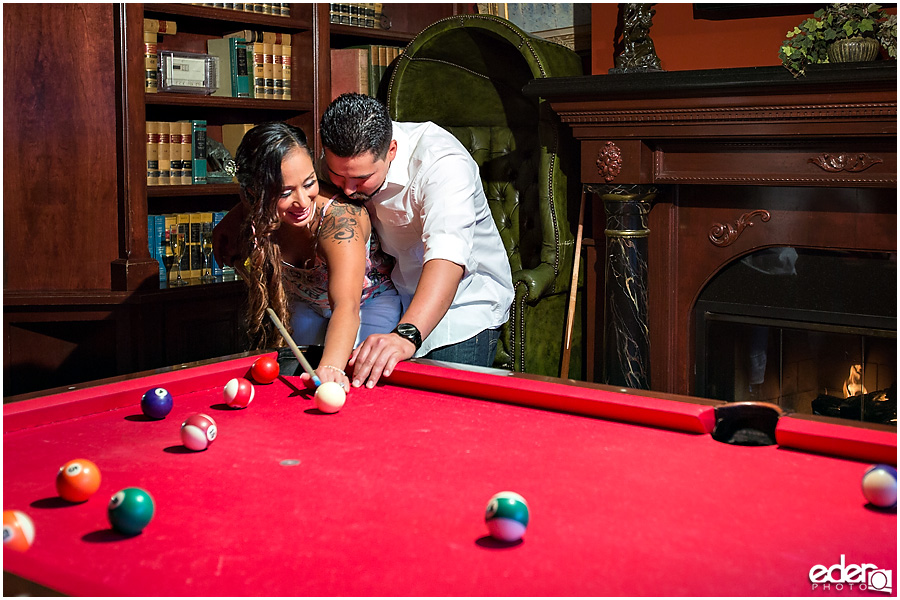 Bar Engagement Session Pool Table