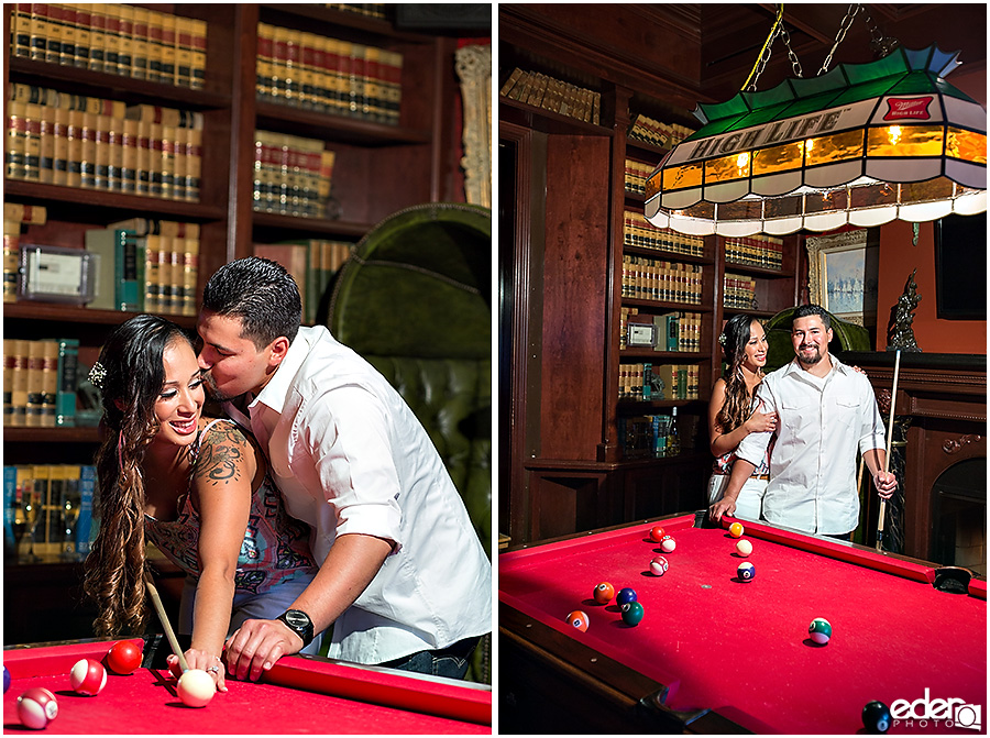 Bar Engagement Session Pool Table