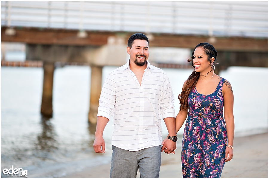 Coronado Ferry Landing Engagement Session