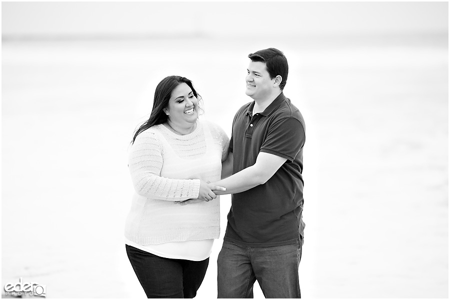 Mission Beach Engagement Session