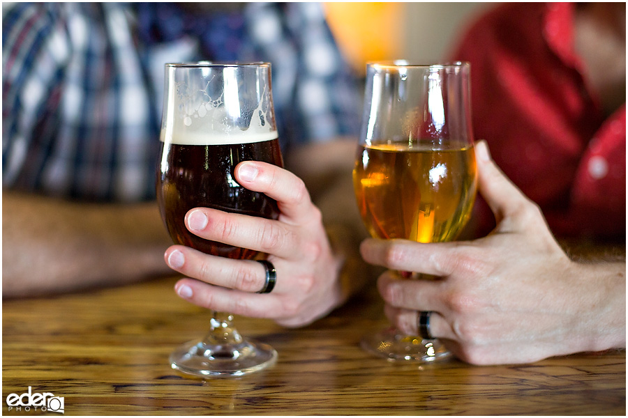 Craft Beer Engagement Photos