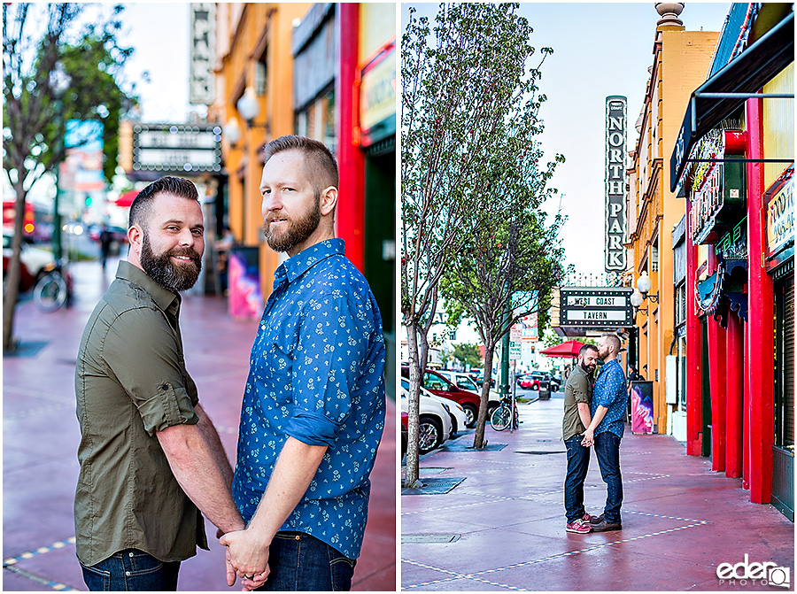 North Park Theater Engagement Session