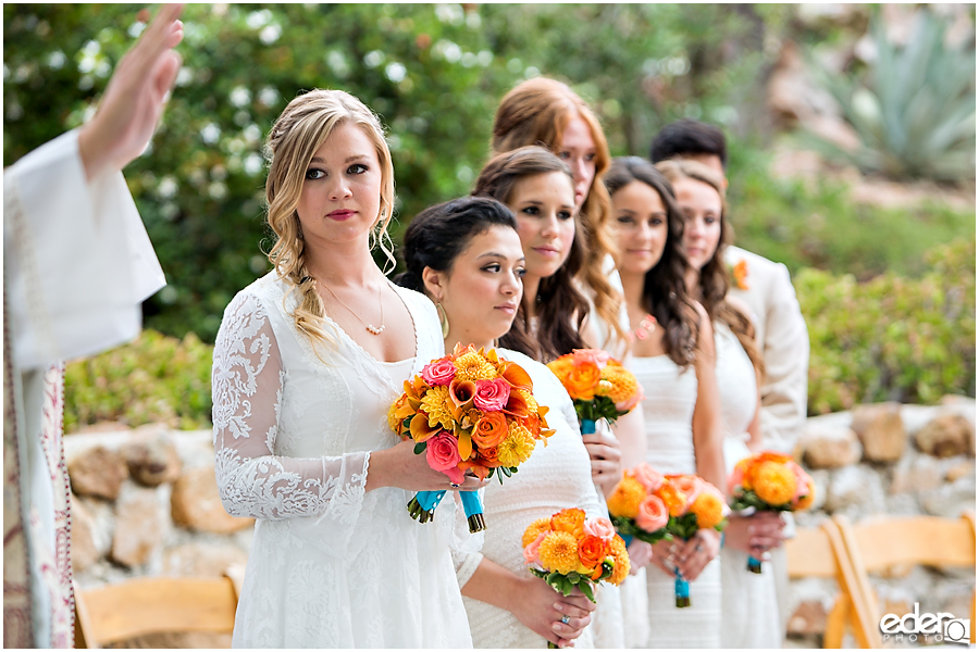 Leo Carillo Ranch Ceremony wedding party