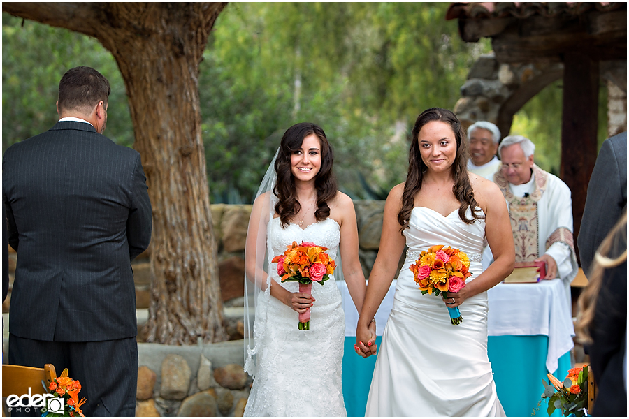 Leo Carillo Ranch same sex ceremony