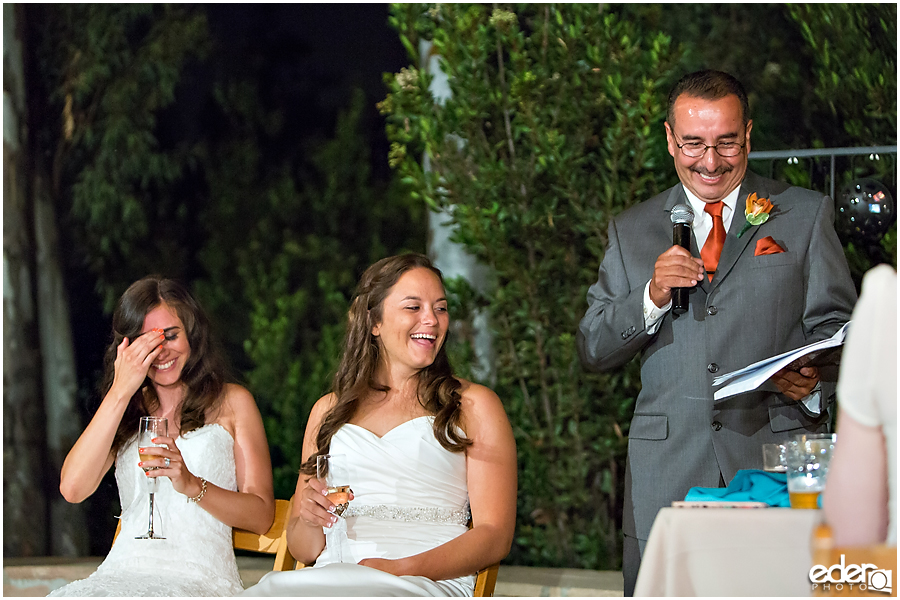 Leo Carillo Ranch Reception -  toasts