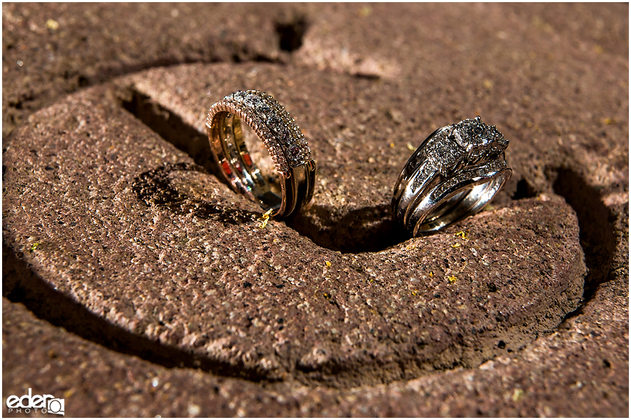 Leo Carillo Ranch Reception -  rings