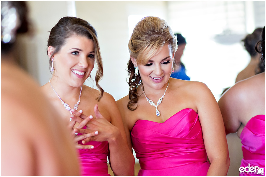 Liberty Station Wedding - bridesmaids