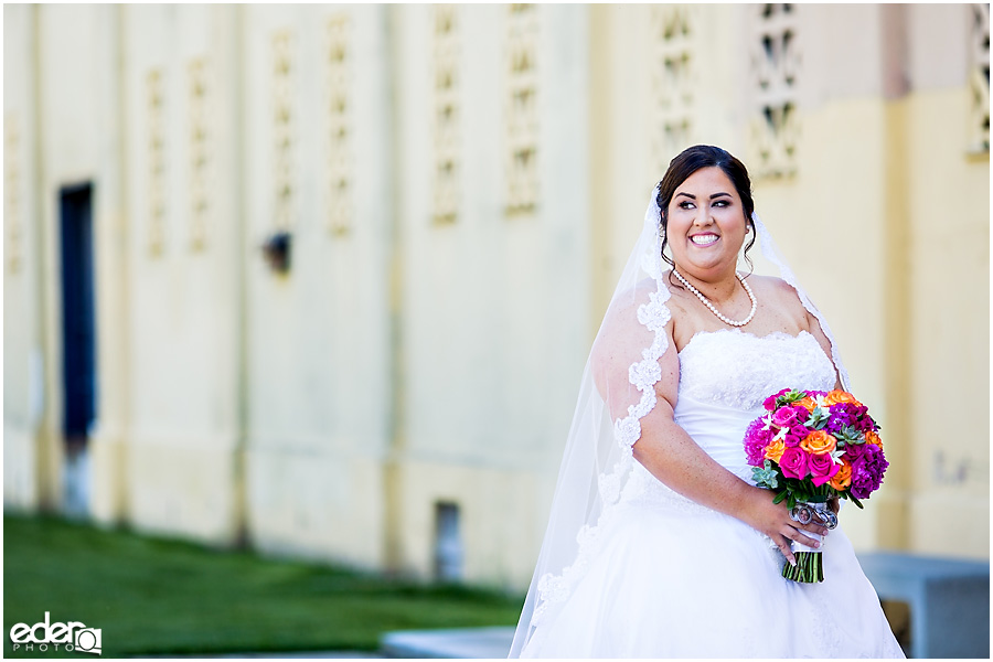 Liberty Station Wedding - bride portraits