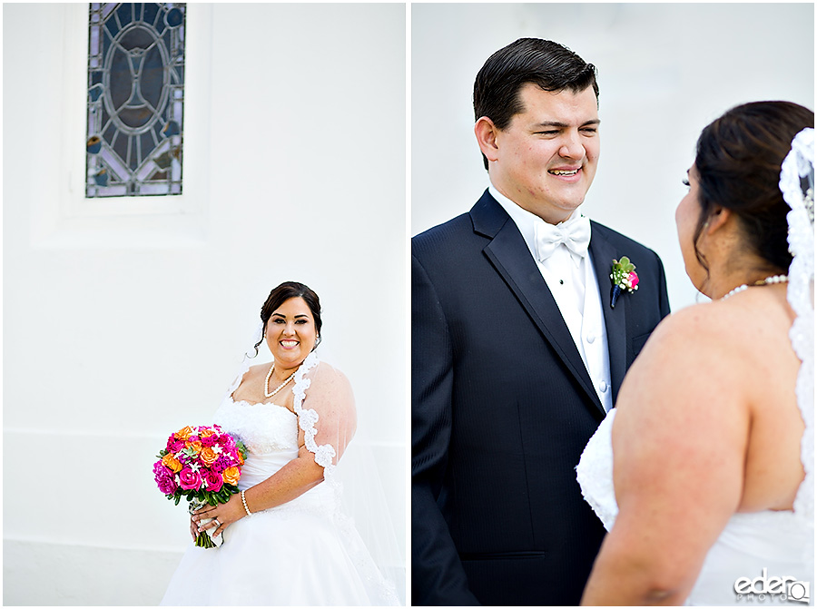 Liberty Station Wedding - bride and groom