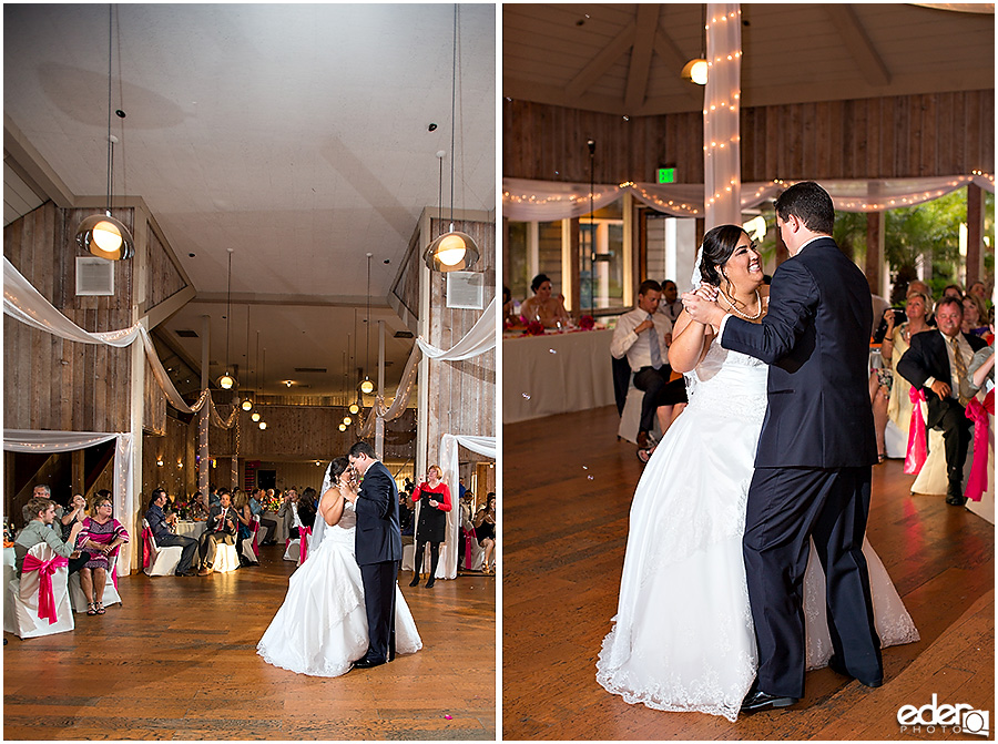 Marina Village Wedding Reception First Dance