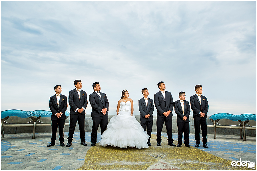 San Diego Quinceañera Photography - beach portraits