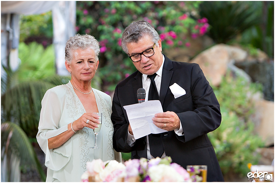 Grand Tradition Wedding Reception Toasts