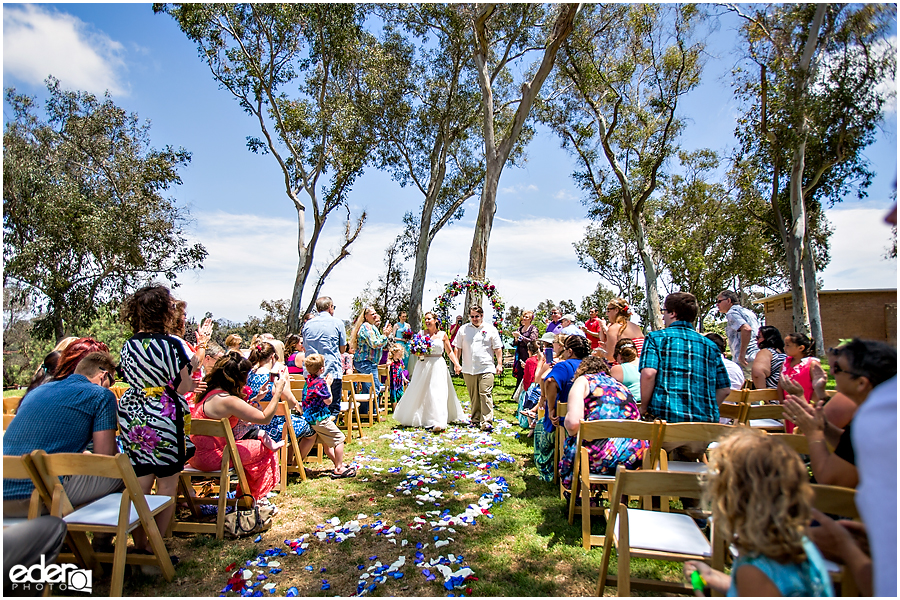 San Dieguito Park Wedding Ceremony 